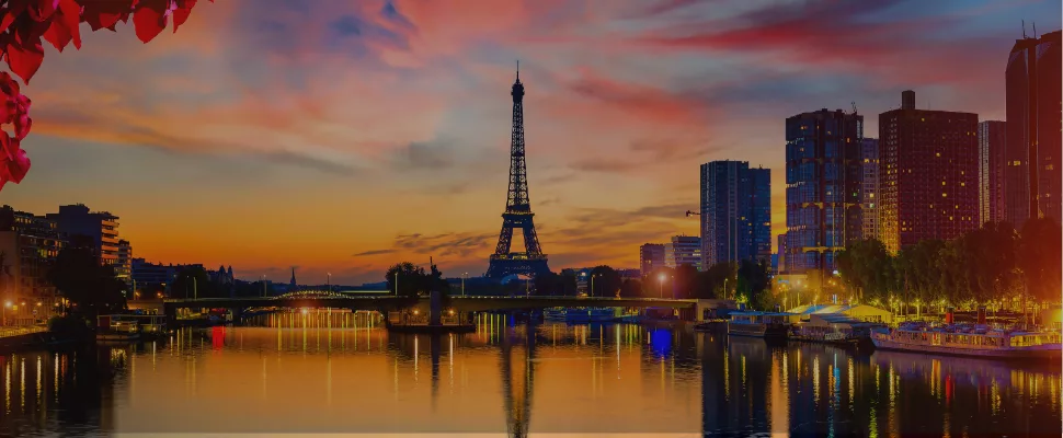 View of Paris used to illustrate an international gaming and regulatory industry article.